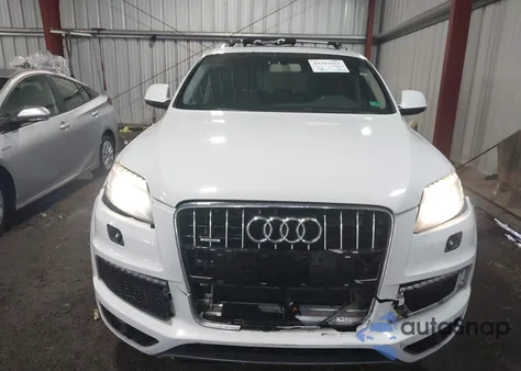 2013 Audi Q7 3.0T S Line Prestige из США, поврежденный, VIN WA1DGAFE5DD012174